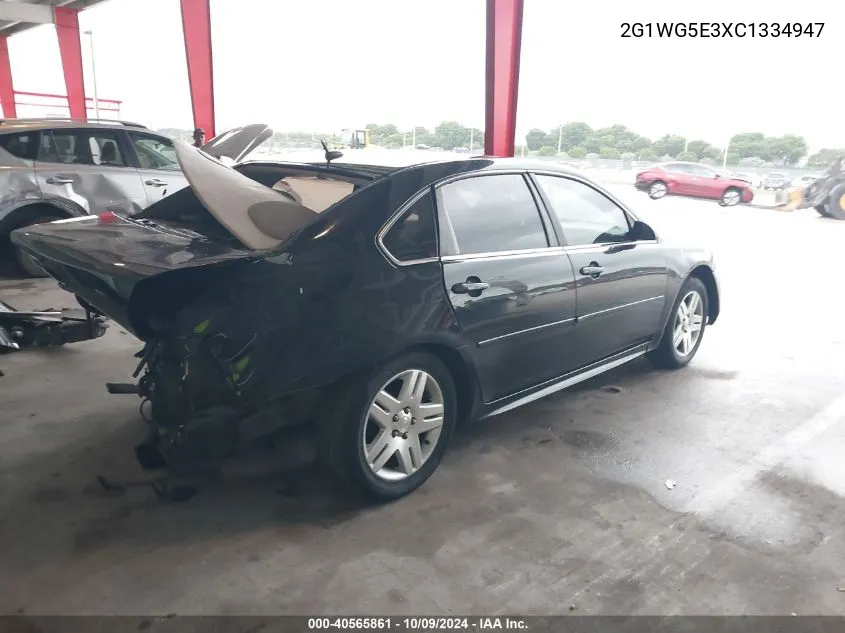 2G1WG5E3XC1334947 2012 Chevrolet Impala Lt