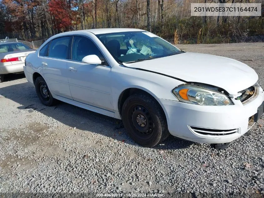 2012 Chevrolet Impala Police VIN: 2G1WD5E37C1164474 Lot: 40693911