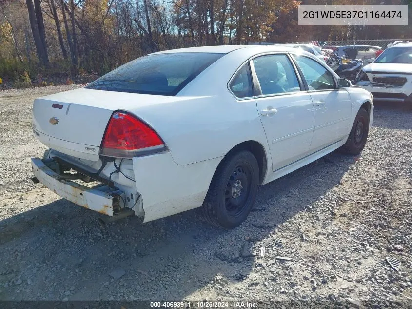 2012 Chevrolet Impala Police VIN: 2G1WD5E37C1164474 Lot: 40693911