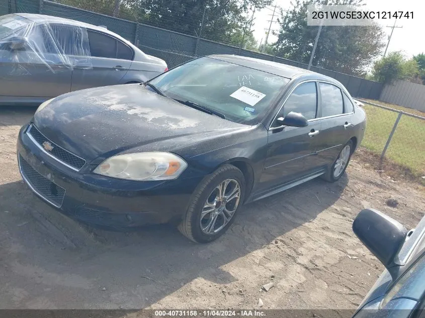 2012 Chevrolet Impala Ltz VIN: 2G1WC5E3XC1214741 Lot: 40731158