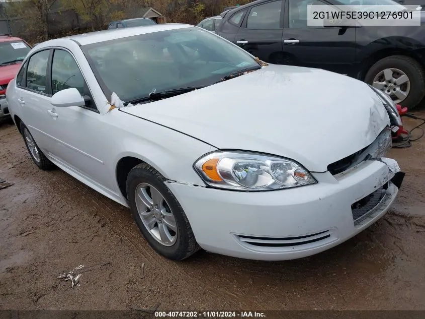 2012 Chevrolet Impala Ls VIN: 2G1WF5E39C1276901 Lot: 40747202