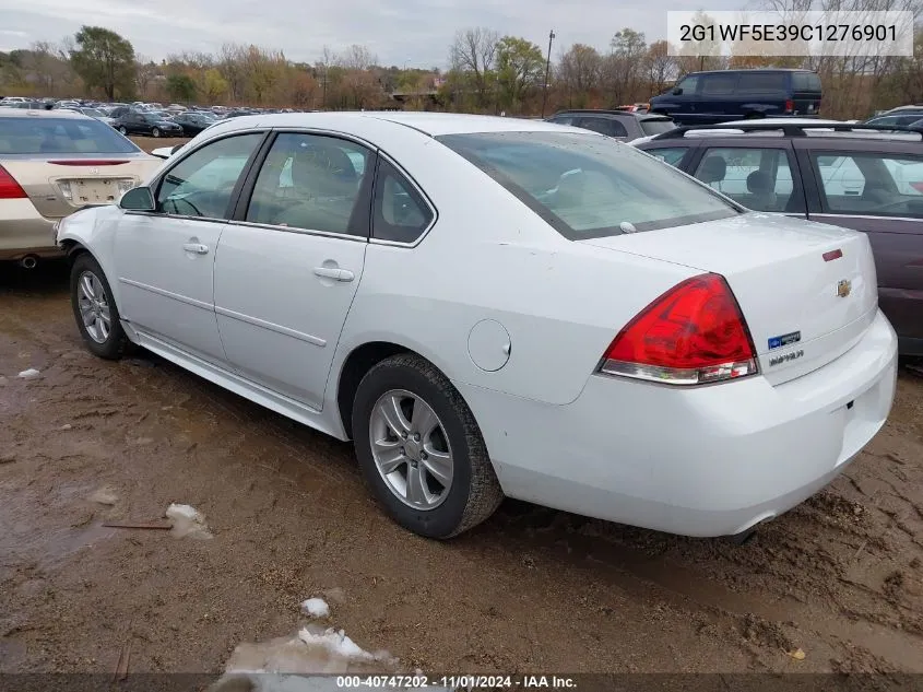 2012 Chevrolet Impala Ls VIN: 2G1WF5E39C1276901 Lot: 40747202