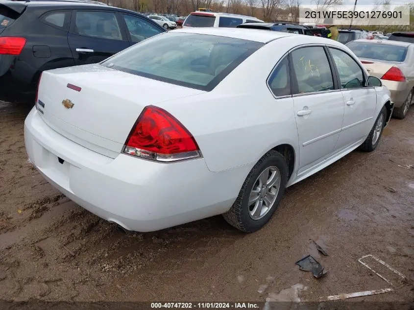 2012 Chevrolet Impala Ls VIN: 2G1WF5E39C1276901 Lot: 40747202