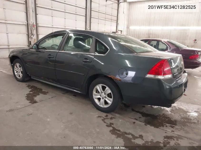 2012 Chevrolet Impala Ls Fleet VIN: 2G1WF5E34C1282525 Lot: 40763080