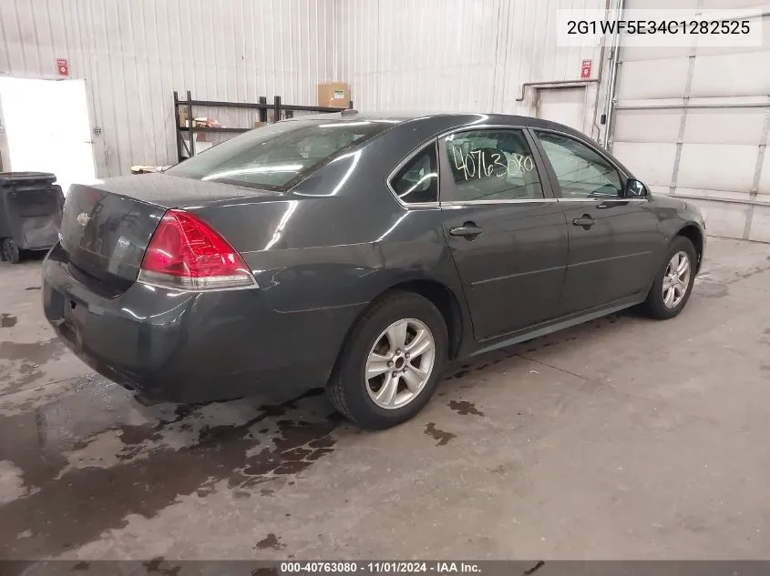 2012 Chevrolet Impala Ls Fleet VIN: 2G1WF5E34C1282525 Lot: 40763080