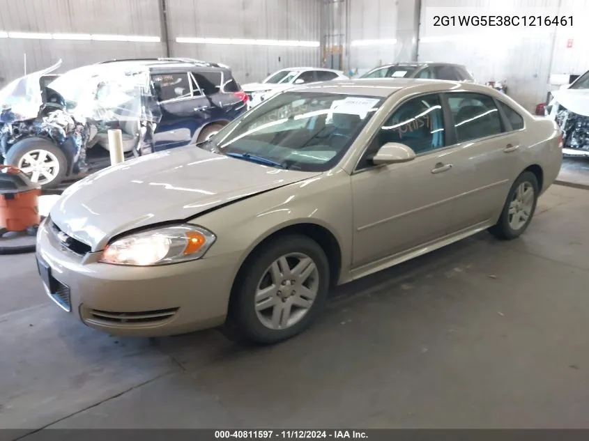 2G1WG5E38C1216461 2012 Chevrolet Impala Lt