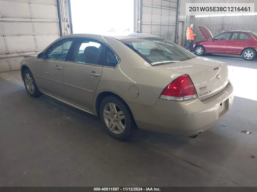 2G1WG5E38C1216461 2012 Chevrolet Impala Lt