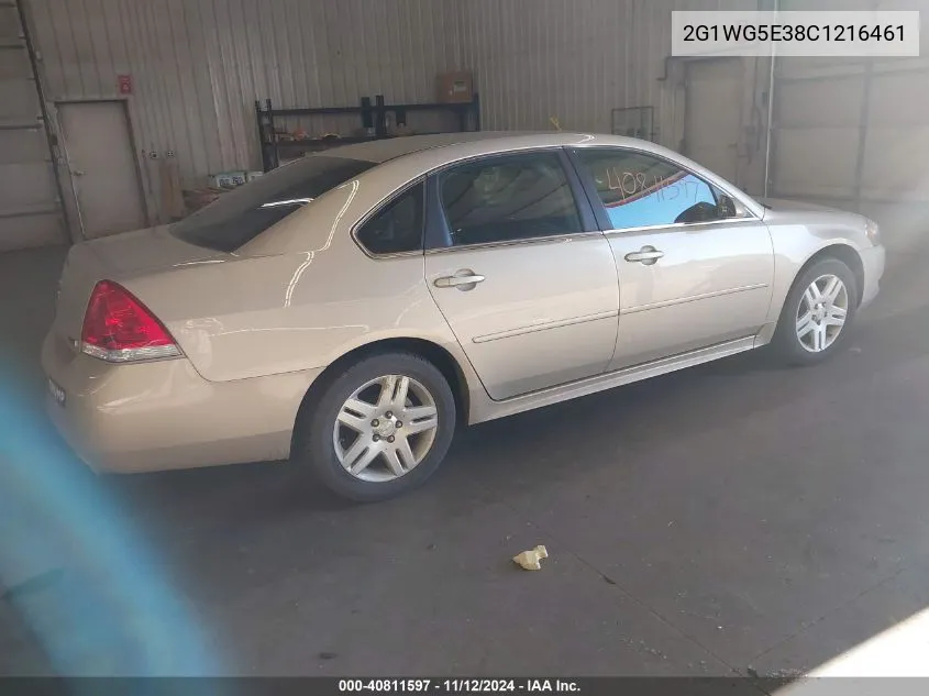 2G1WG5E38C1216461 2012 Chevrolet Impala Lt