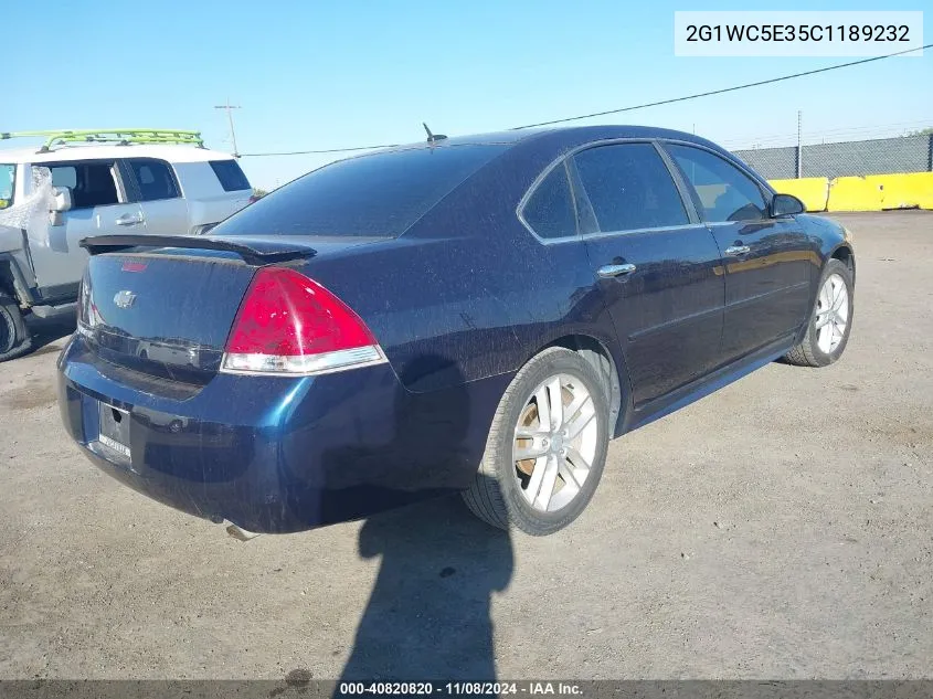 2G1WC5E35C1189232 2012 Chevrolet Impala Ltz