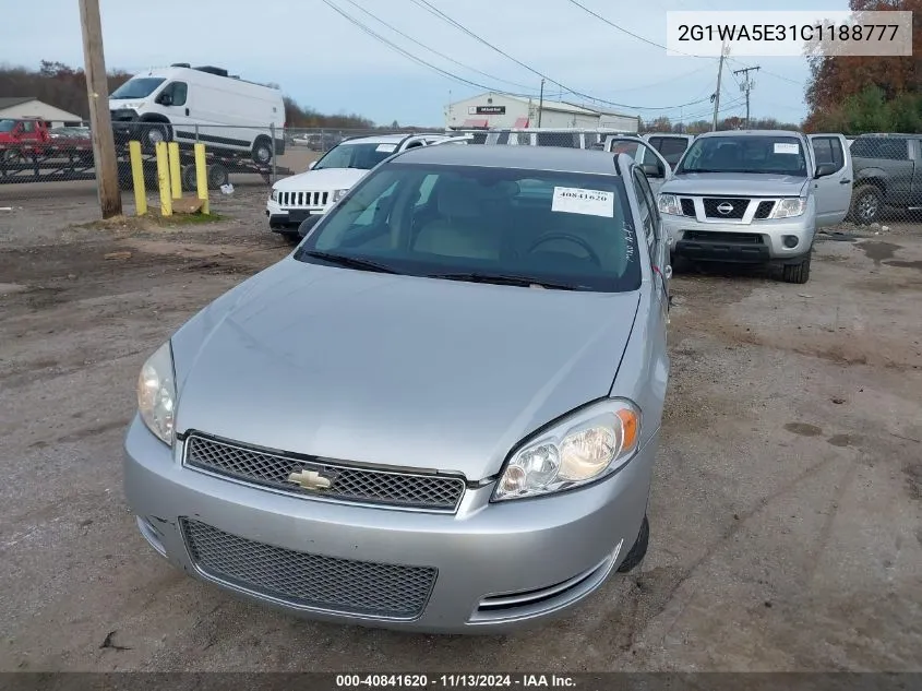 2G1WA5E31C1188777 2012 Chevrolet Impala Ls