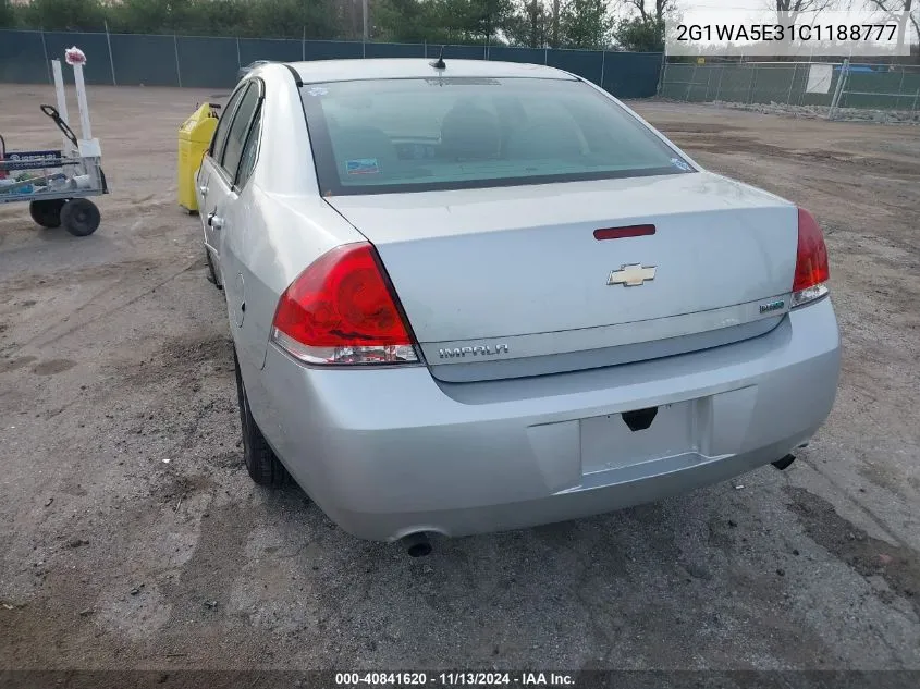 2G1WA5E31C1188777 2012 Chevrolet Impala Ls