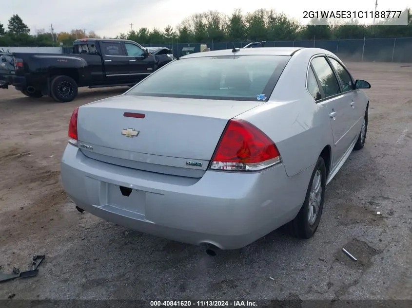 2G1WA5E31C1188777 2012 Chevrolet Impala Ls