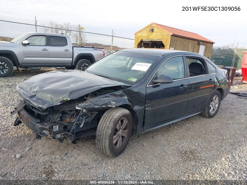 2012 Chevrolet Impala Ls VIN: 2G1WF5E30C1309056 Lot: 40856234