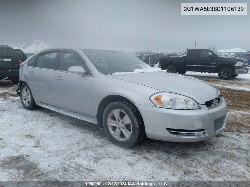 2013 Chevrolet Impala Ls VIN: 2G1WA5E38D1106139 Lot: 11950050