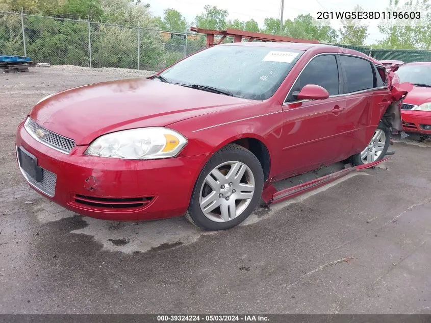 2013 Chevrolet Impala Lt VIN: 2G1WG5E38D1196603 Lot: 39324224