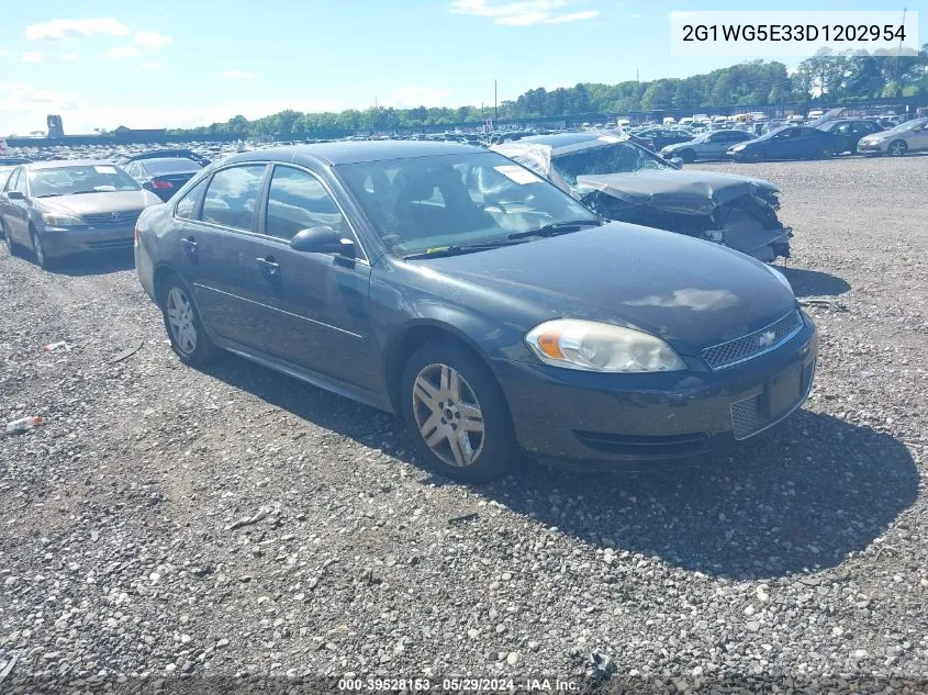 2013 Chevrolet Impala Lt VIN: 2G1WG5E33D1202954 Lot: 39528153