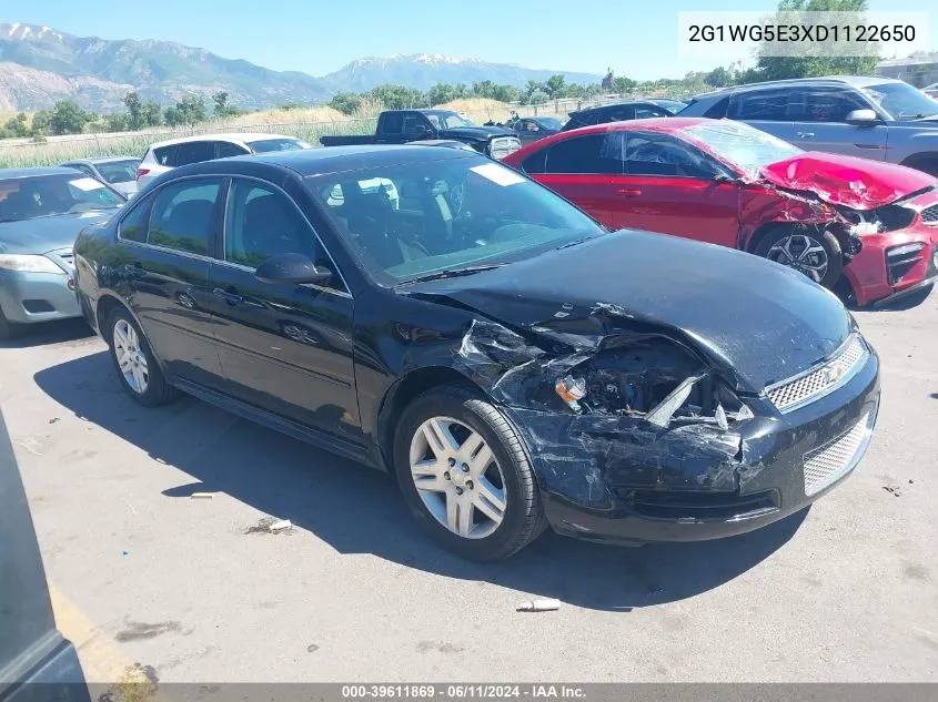 2013 Chevrolet Impala Lt VIN: 2G1WG5E3XD1122650 Lot: 39611869