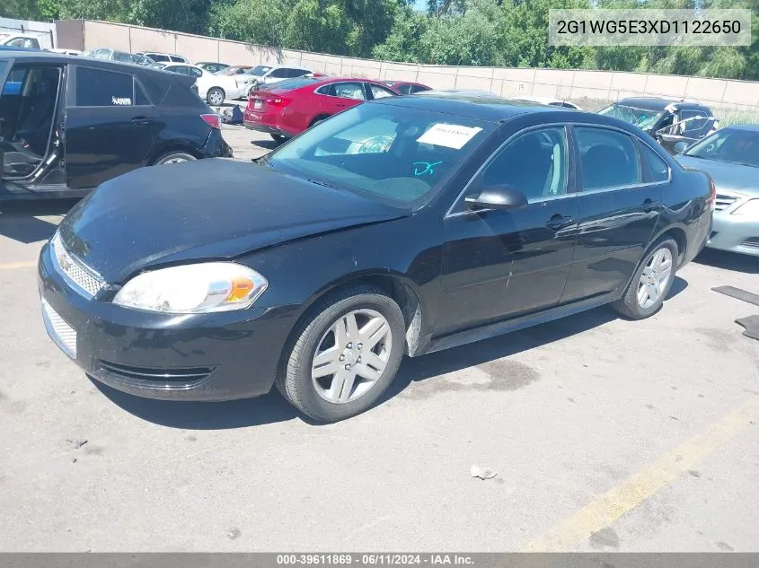 2013 Chevrolet Impala Lt VIN: 2G1WG5E3XD1122650 Lot: 39611869