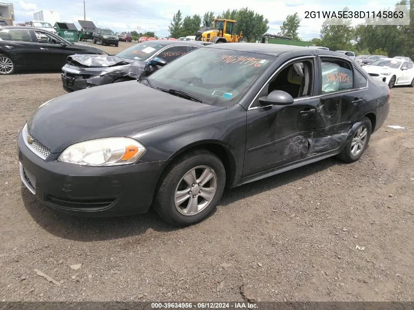 2013 Chevrolet Impala Ls VIN: 2G1WA5E38D1145863 Lot: 40340869