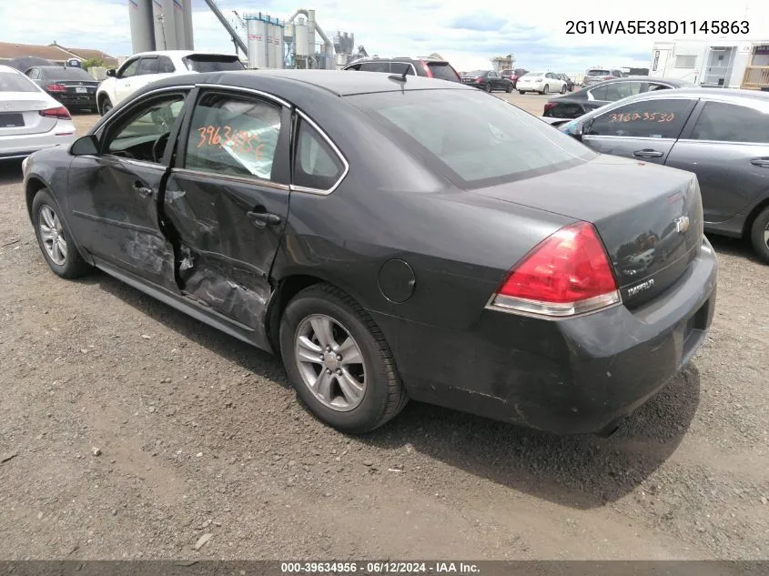 2G1WA5E38D1145863 2013 Chevrolet Impala Ls