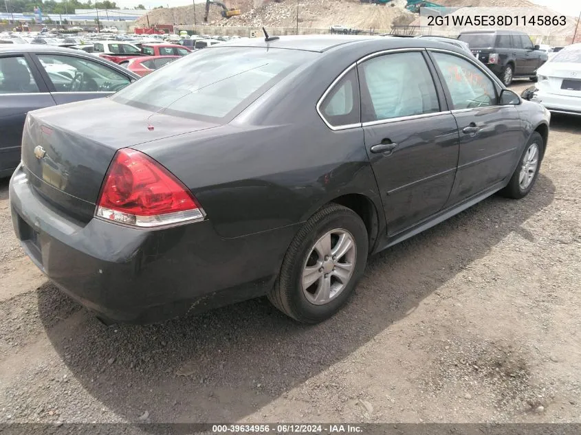 2013 Chevrolet Impala Ls VIN: 2G1WA5E38D1145863 Lot: 40340869