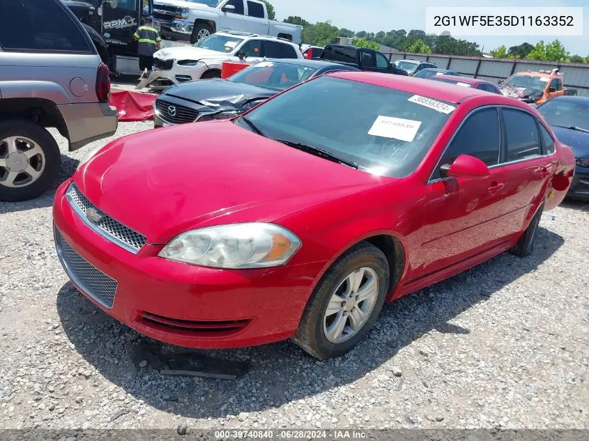 2G1WF5E35D1163352 2013 Chevrolet Impala Ls