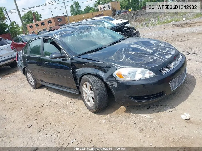 2G1WF5E36D1242982 2013 Chevrolet Impala Ls