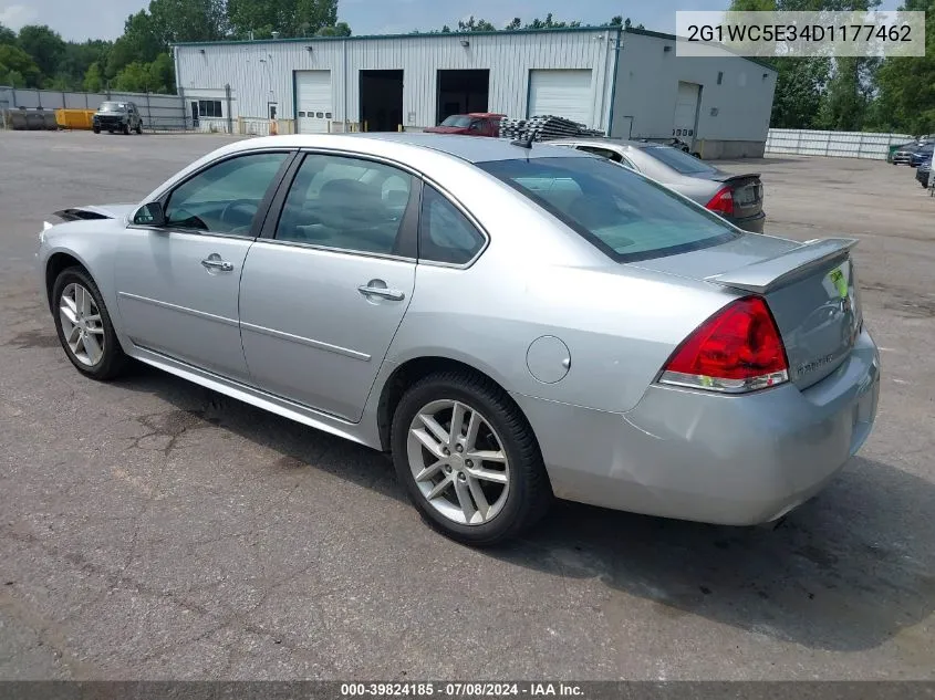 2013 Chevrolet Impala Ltz VIN: 2G1WC5E34D1177462 Lot: 39824185