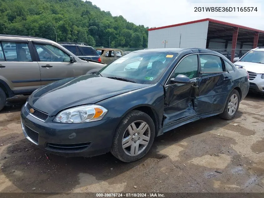 2G1WB5E36D1165574 2013 Chevrolet Impala Lt