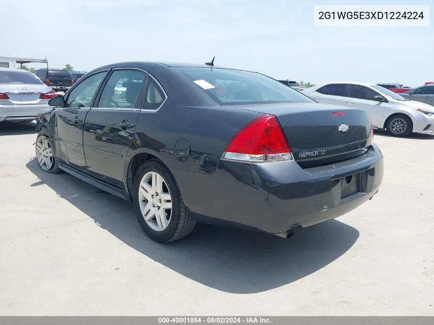 2013 Chevrolet Impala Lt VIN: 2G1WG5E3XD1224224 Lot: 40001854