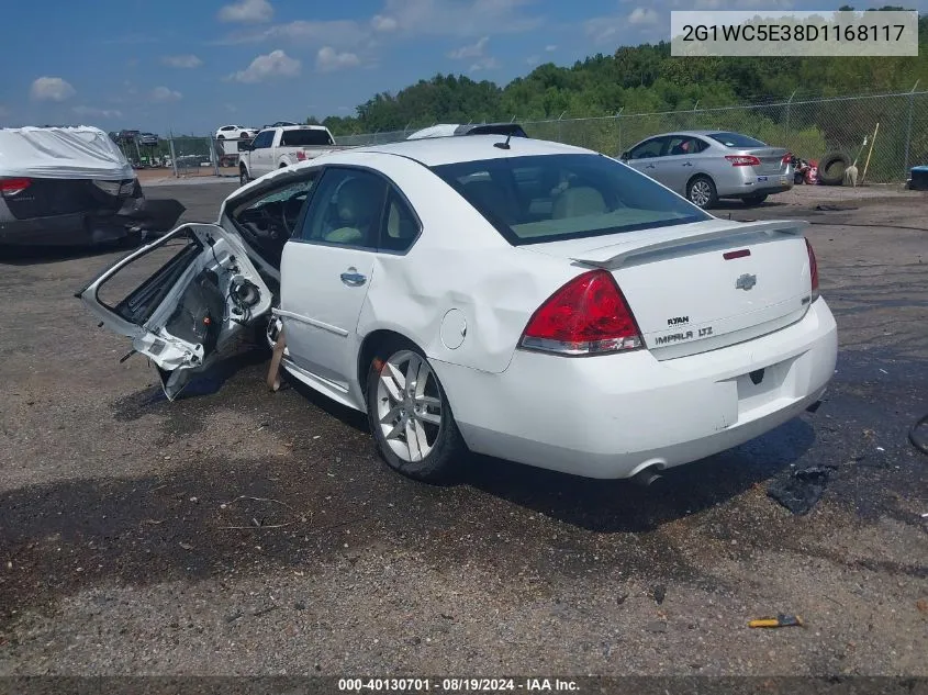 2013 Chevrolet Impala Ltz VIN: 2G1WC5E38D1168117 Lot: 40130701