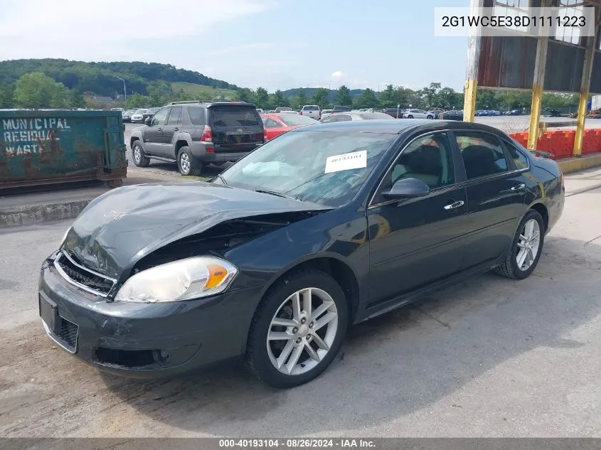 2013 Chevrolet Impala Ltz VIN: 2G1WC5E38D1111223 Lot: 40193104