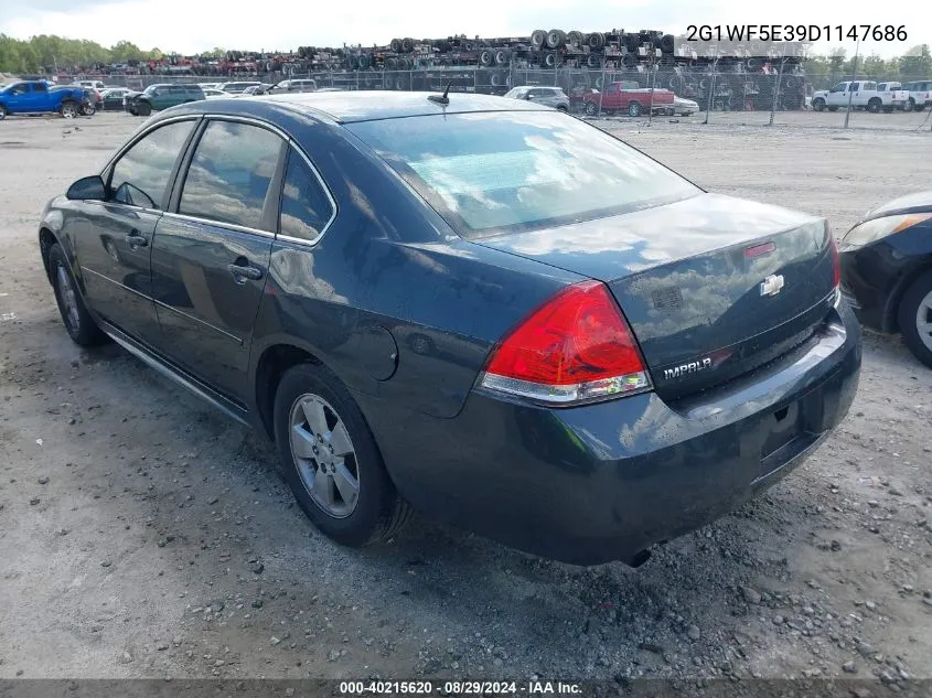 2013 Chevrolet Impala Ls VIN: 2G1WF5E39D1147686 Lot: 40215620