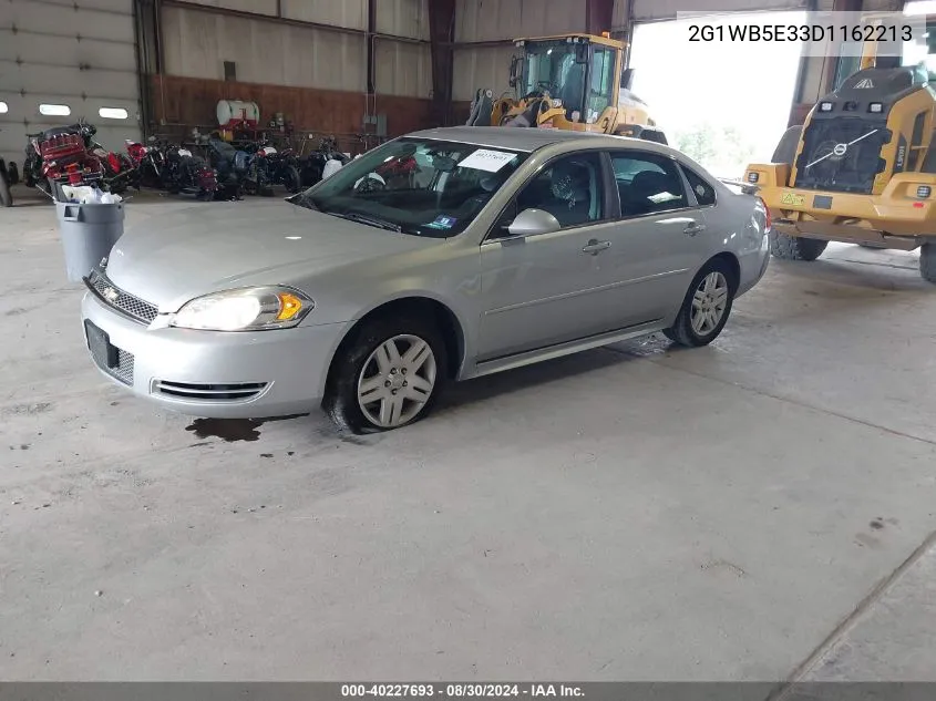 2013 Chevrolet Impala Lt VIN: 2G1WB5E33D1162213 Lot: 40227693