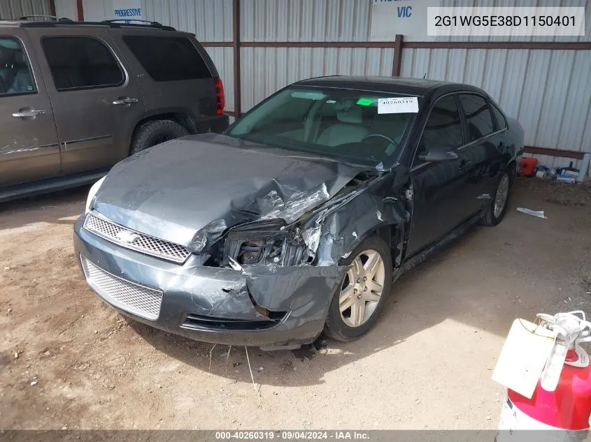 2G1WG5E38D1150401 2013 Chevrolet Impala Lt