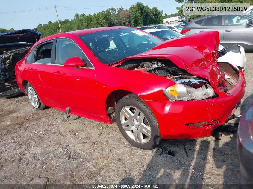 2013 Chevrolet Impala Lt VIN: 2G1WG5E38D1225839 Lot: 40280074