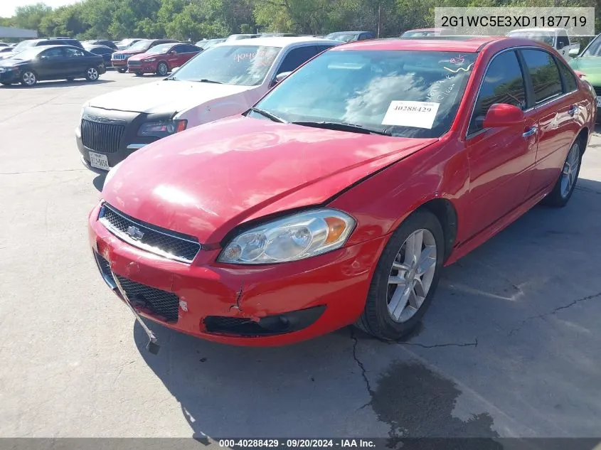 2013 Chevrolet Impala Ltz VIN: 2G1WC5E3XD1187719 Lot: 40288429