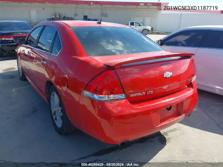 2013 Chevrolet Impala Ltz VIN: 2G1WC5E3XD1187719 Lot: 40288429