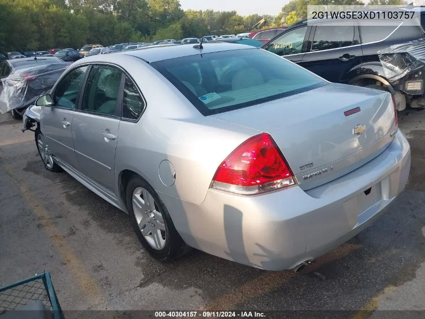 2013 Chevrolet Impala Lt VIN: 2G1WG5E3XD1103757 Lot: 40304157