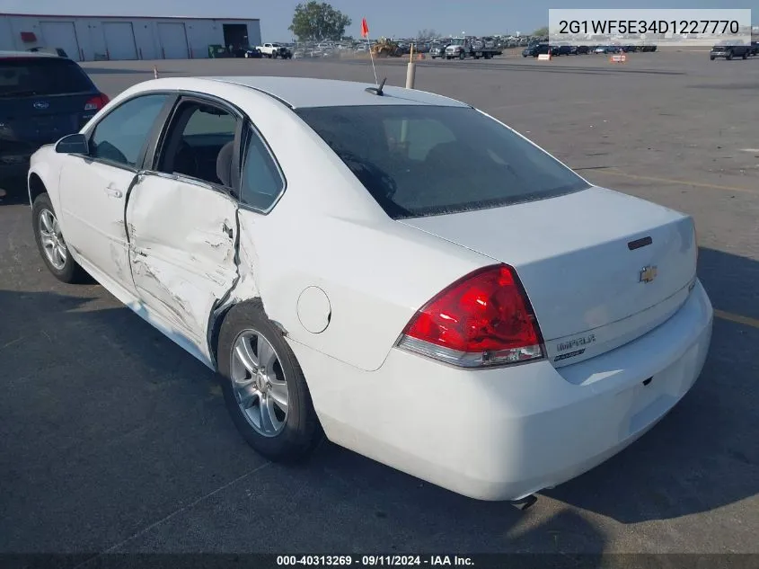 2G1WF5E34D1227770 2013 Chevrolet Impala Ls