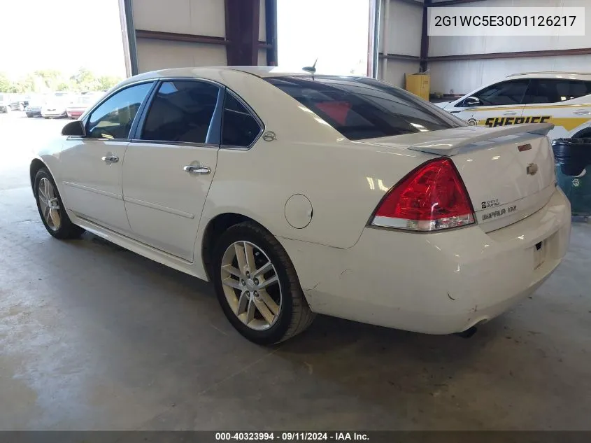 2013 Chevrolet Impala Ltz VIN: 2G1WC5E30D1126217 Lot: 40323994