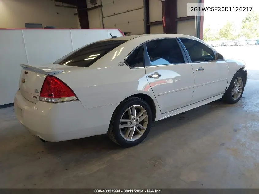 2013 Chevrolet Impala Ltz VIN: 2G1WC5E30D1126217 Lot: 40323994