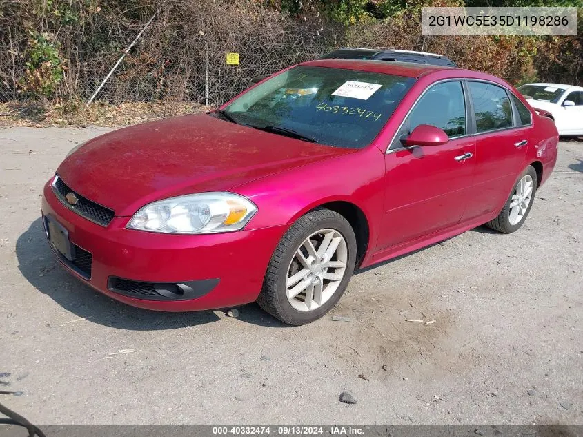 2013 Chevrolet Impala Ltz VIN: 2G1WC5E35D1198286 Lot: 40332474