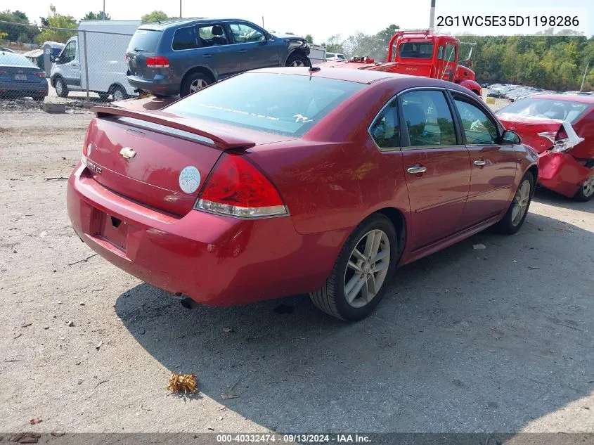 2013 Chevrolet Impala Ltz VIN: 2G1WC5E35D1198286 Lot: 40332474