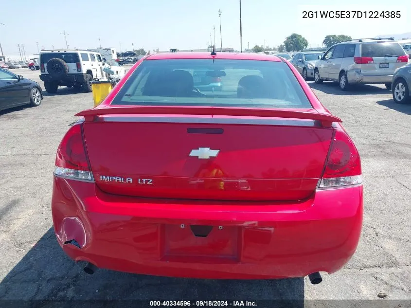 2013 Chevrolet Impala Ltz VIN: 2G1WC5E37D1224385 Lot: 40334596