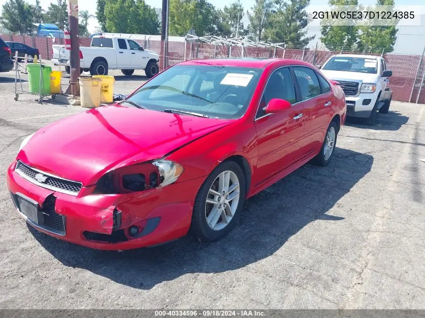 2013 Chevrolet Impala Ltz VIN: 2G1WC5E37D1224385 Lot: 40334596