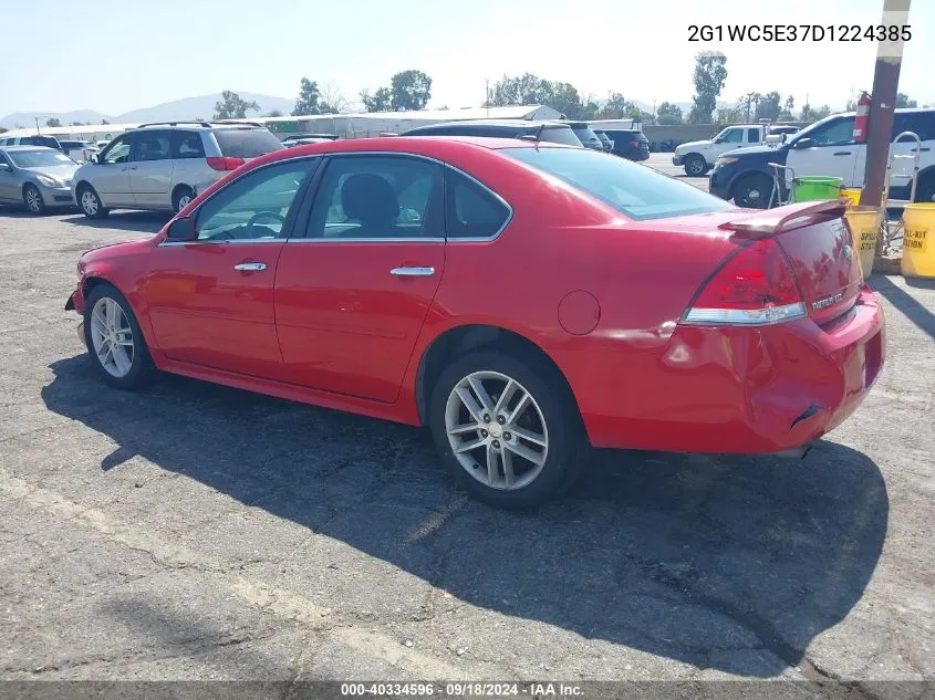 2013 Chevrolet Impala Ltz VIN: 2G1WC5E37D1224385 Lot: 40334596