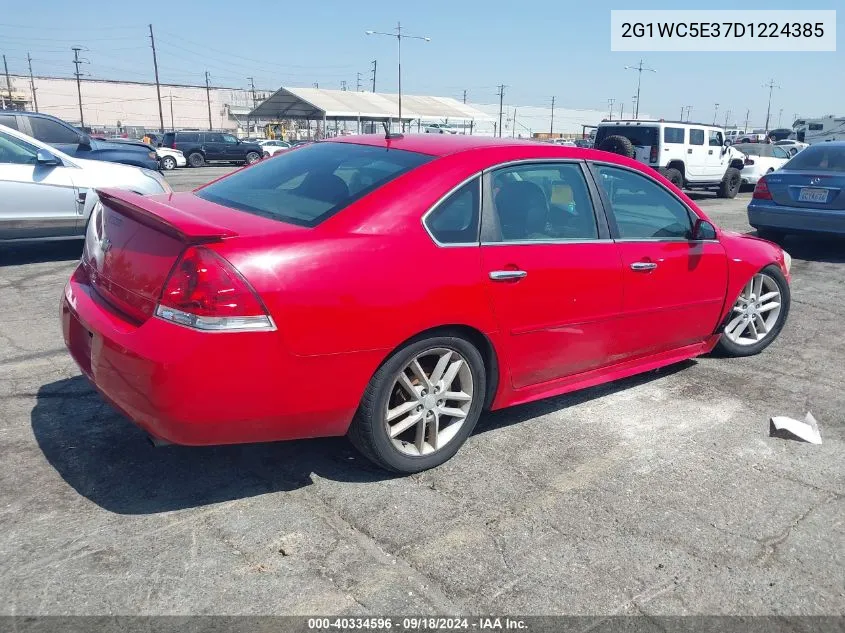 2013 Chevrolet Impala Ltz VIN: 2G1WC5E37D1224385 Lot: 40334596