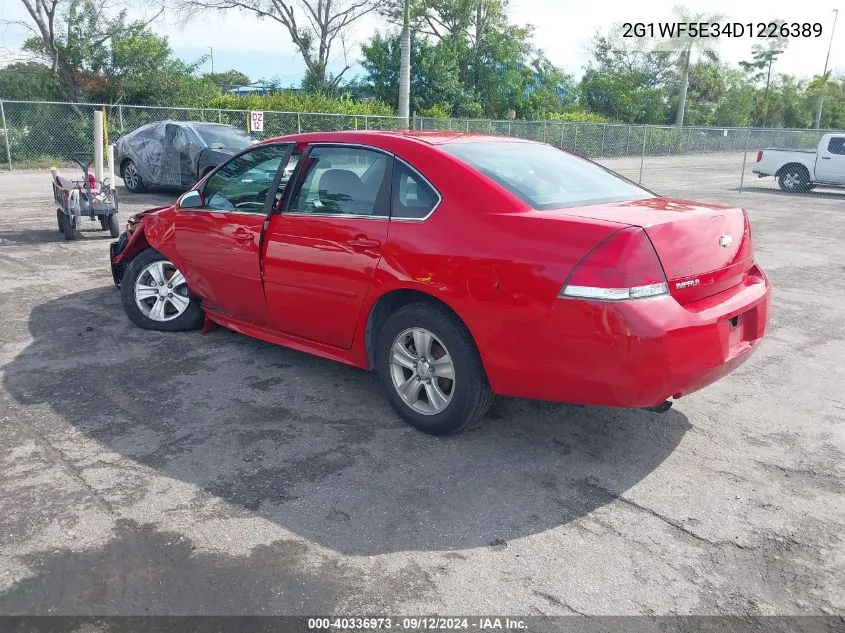 2G1WF5E34D1226389 2013 Chevrolet Impala Ls