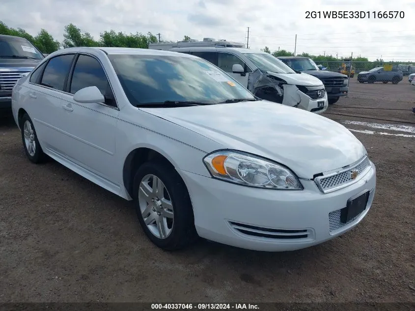 2G1WB5E33D1166570 2013 Chevrolet Impala Lt